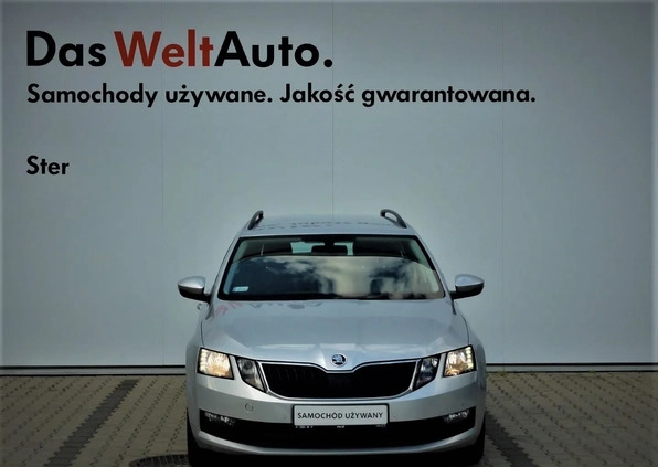 Skoda Octavia cena 52900 przebieg: 182459, rok produkcji 2018 z Moryń małe 631